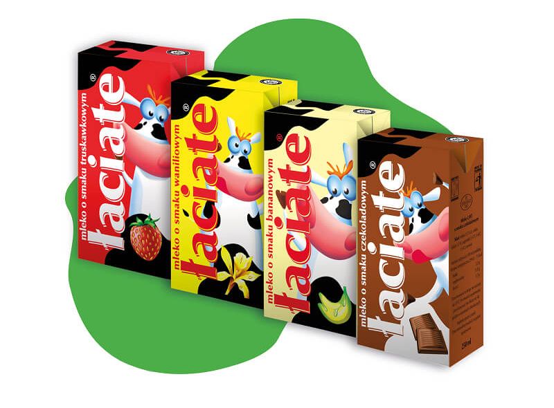 Mleczka smakowe Łaciate